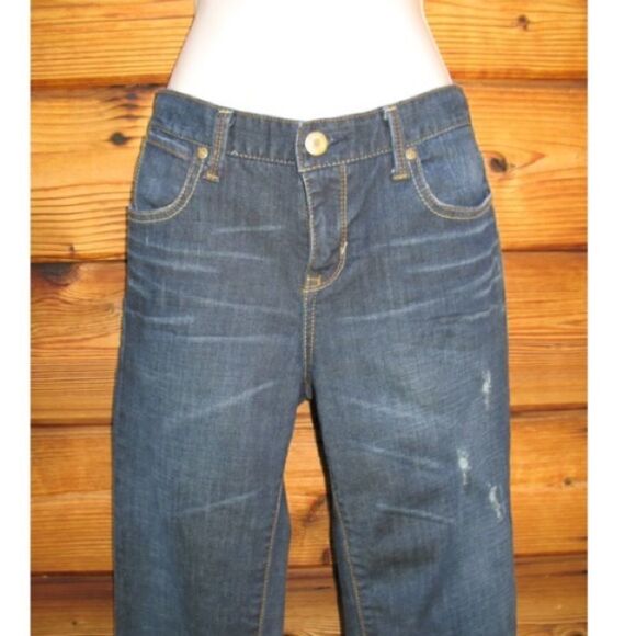 Paper Denim & Cloth Mid Rise Boot Cut Jeans - Picture 4 of 12